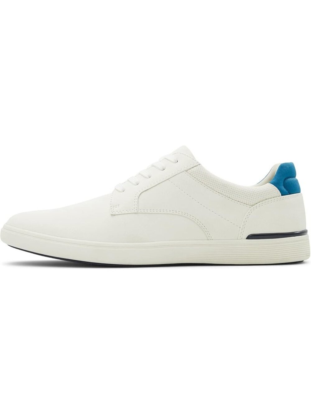 Aldo Men's White Round Toe Randolph Casual Hybrid Lace Up Walking Sneakers